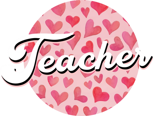 Cute Teachers Day Design - DTF Ready To Press