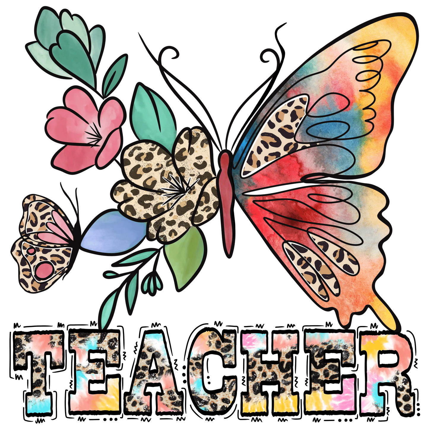 Teacher Squad Design - DTF Ready To Press