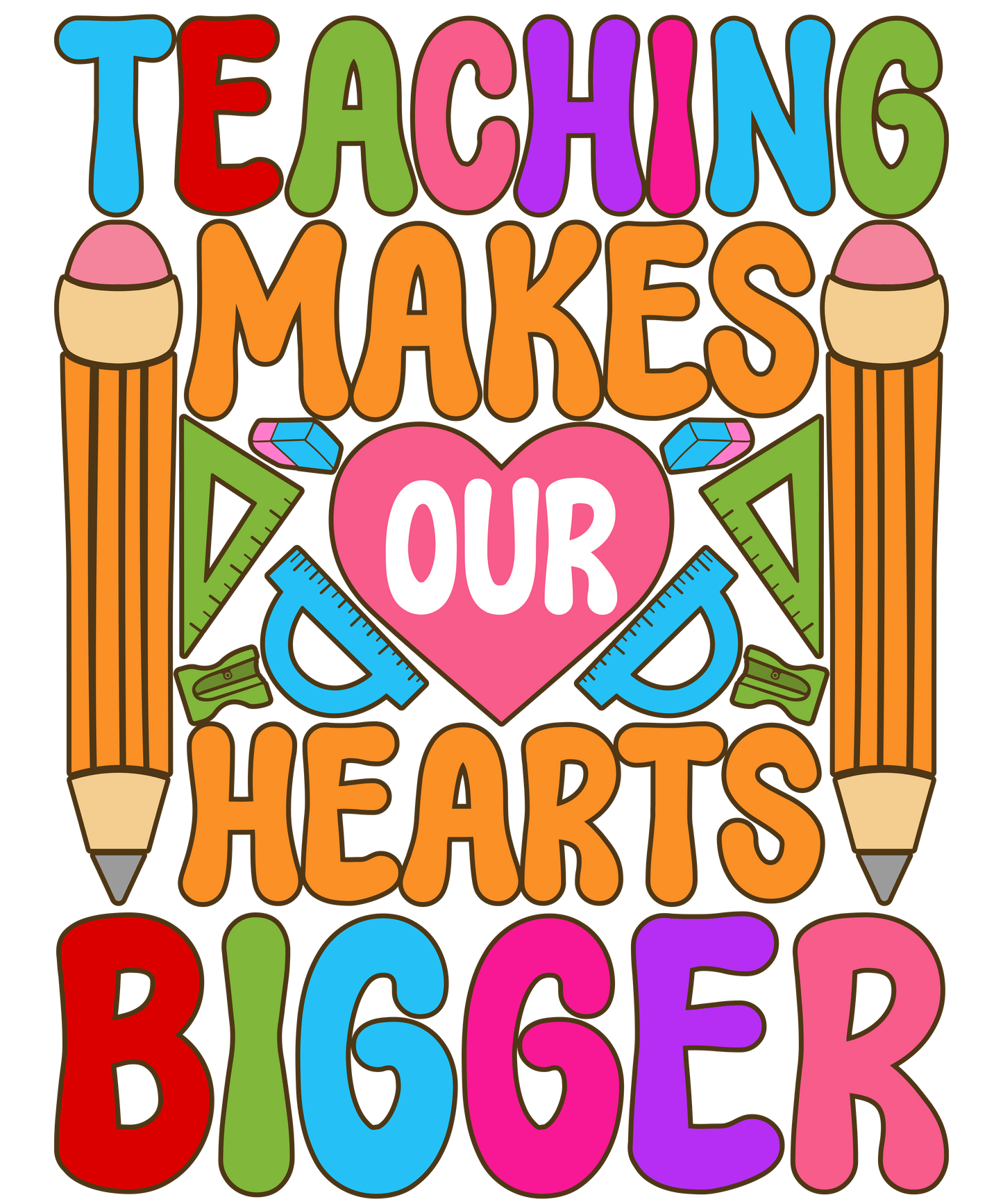 Funny Teaching Design - DTF Ready To Press