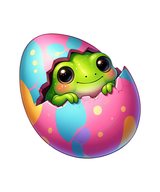 Funny Easter Egg Design - DTF Ready To Press