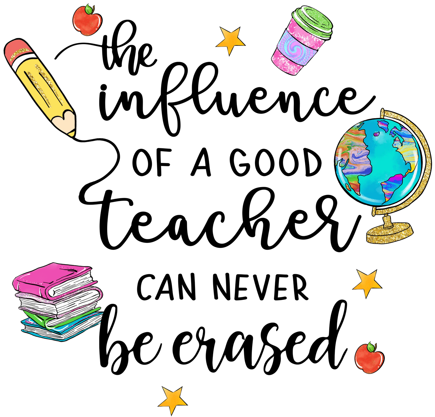 Cool Teacher Design - DTF Ready To Press
