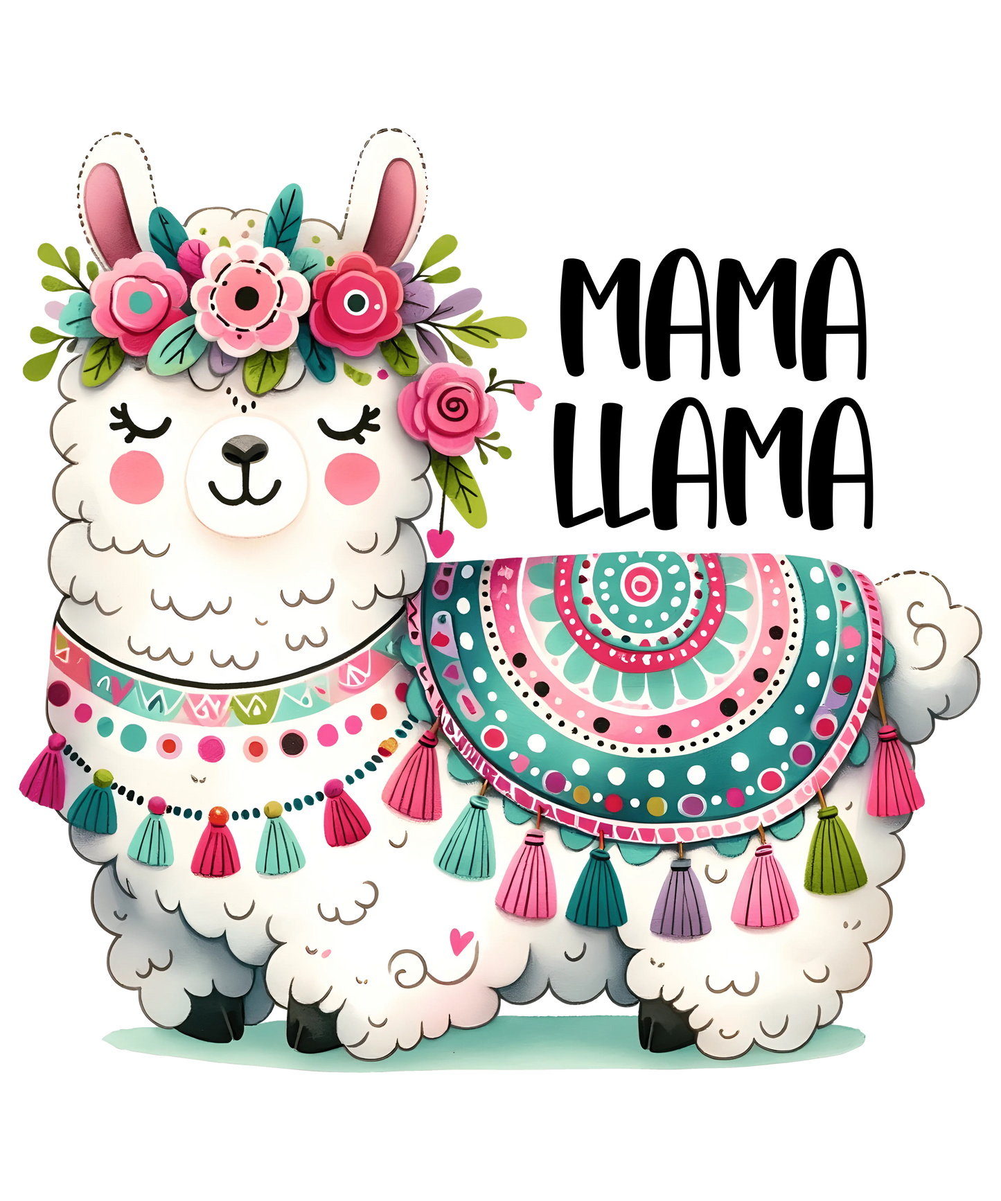 Mama Llama Design - DTF Ready To Press