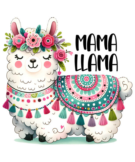 Mama Llama Design - DTF Ready To Press
