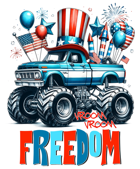 Freedom America Design - DTF Ready To Press