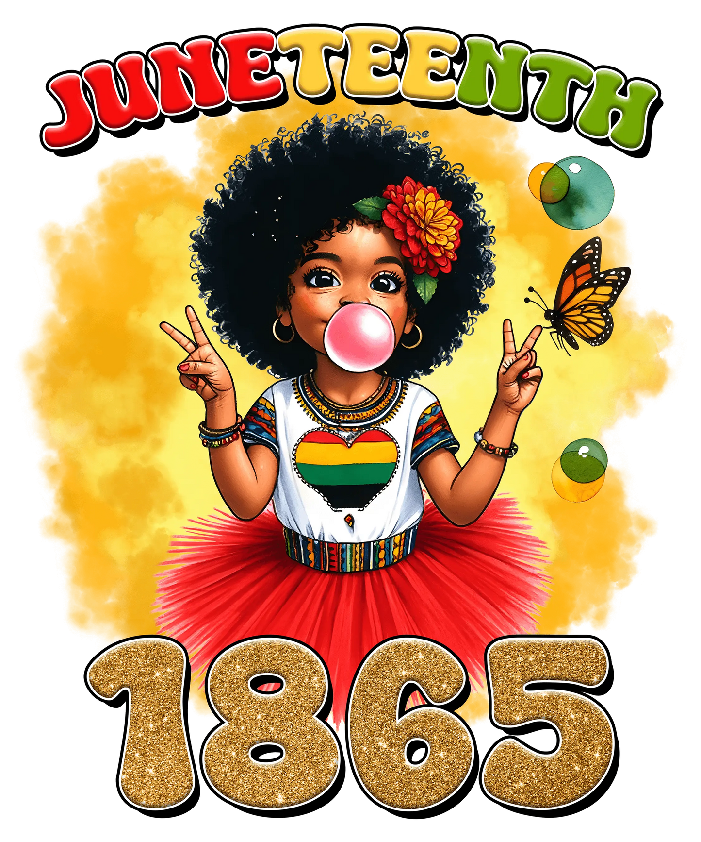Juneteenth Kids Design - DTF Ready To Press