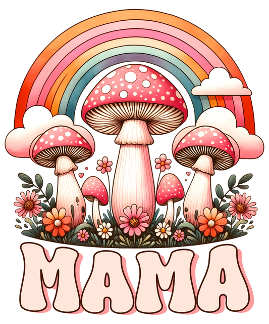 Cute Mama Design - DTF Ready To Press