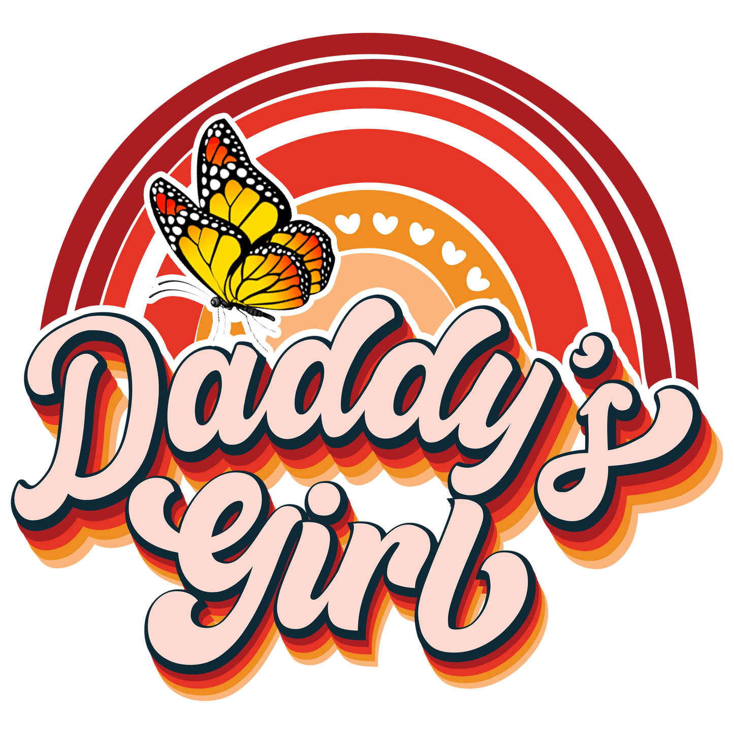 Daddy's Girl Design - DTF Ready To Press