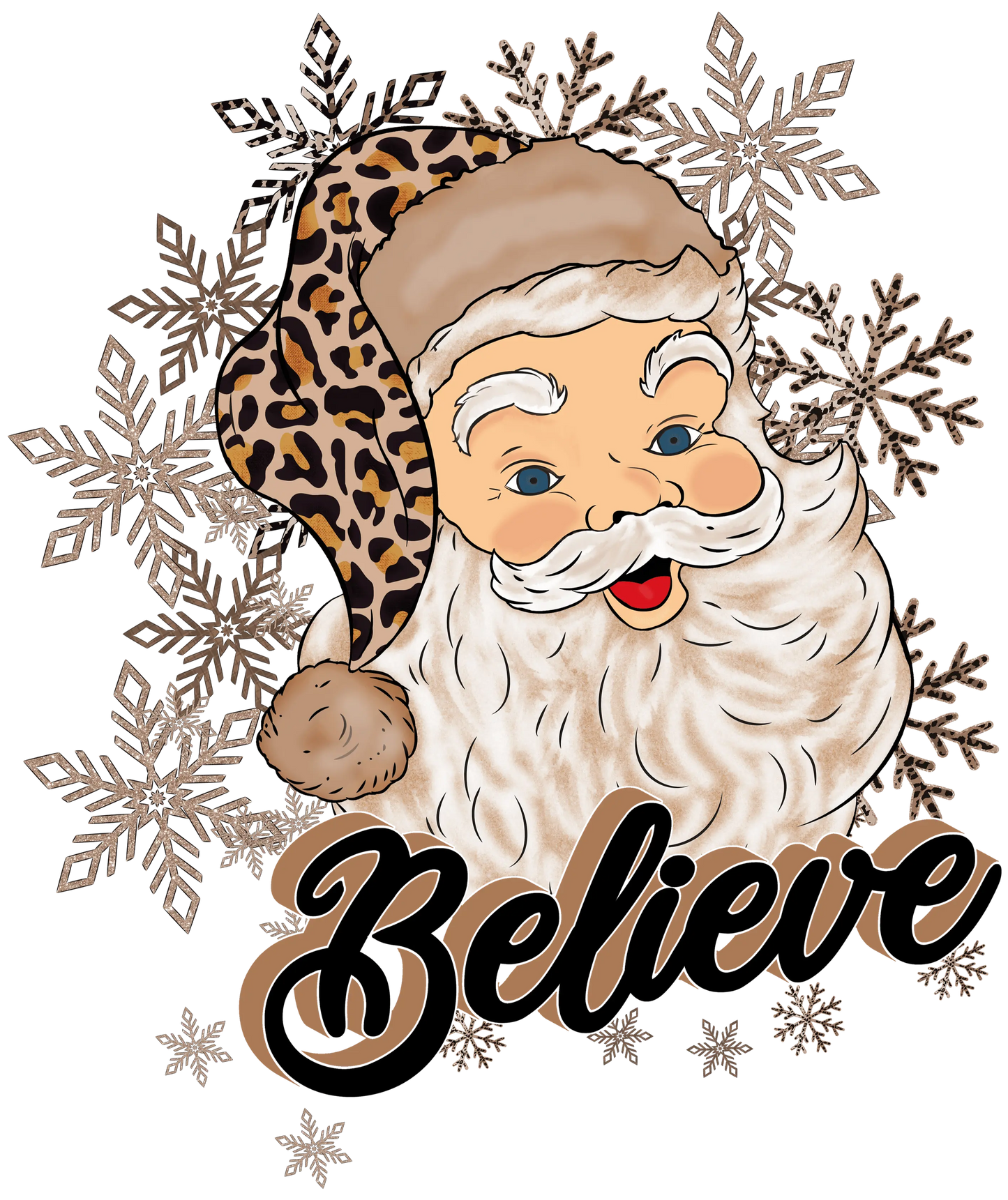 Christmas Believe Design - DTF Ready To Press