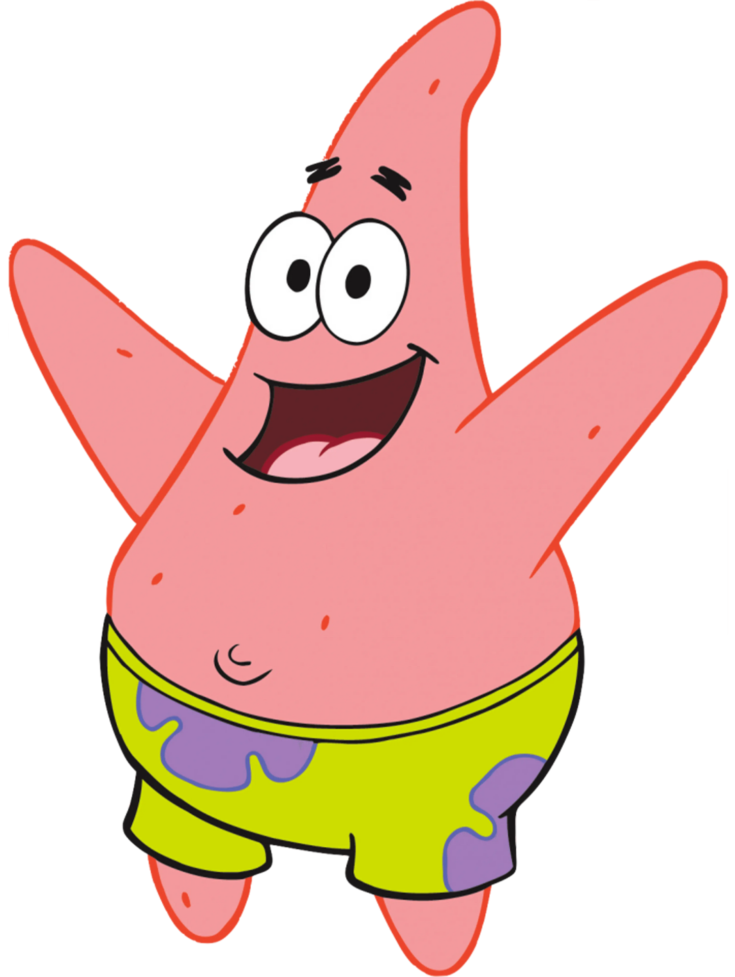Sponge Bob Patrick Cartoon Design - DTF Ready To Press