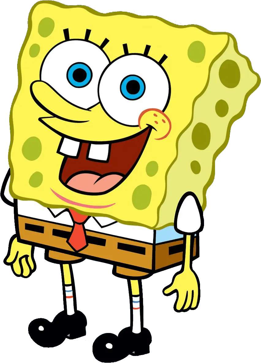 Sponge Bob Cartoon Design - DTF Ready To Press