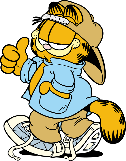 Garfield Cartoon Design - DTF Ready To Press