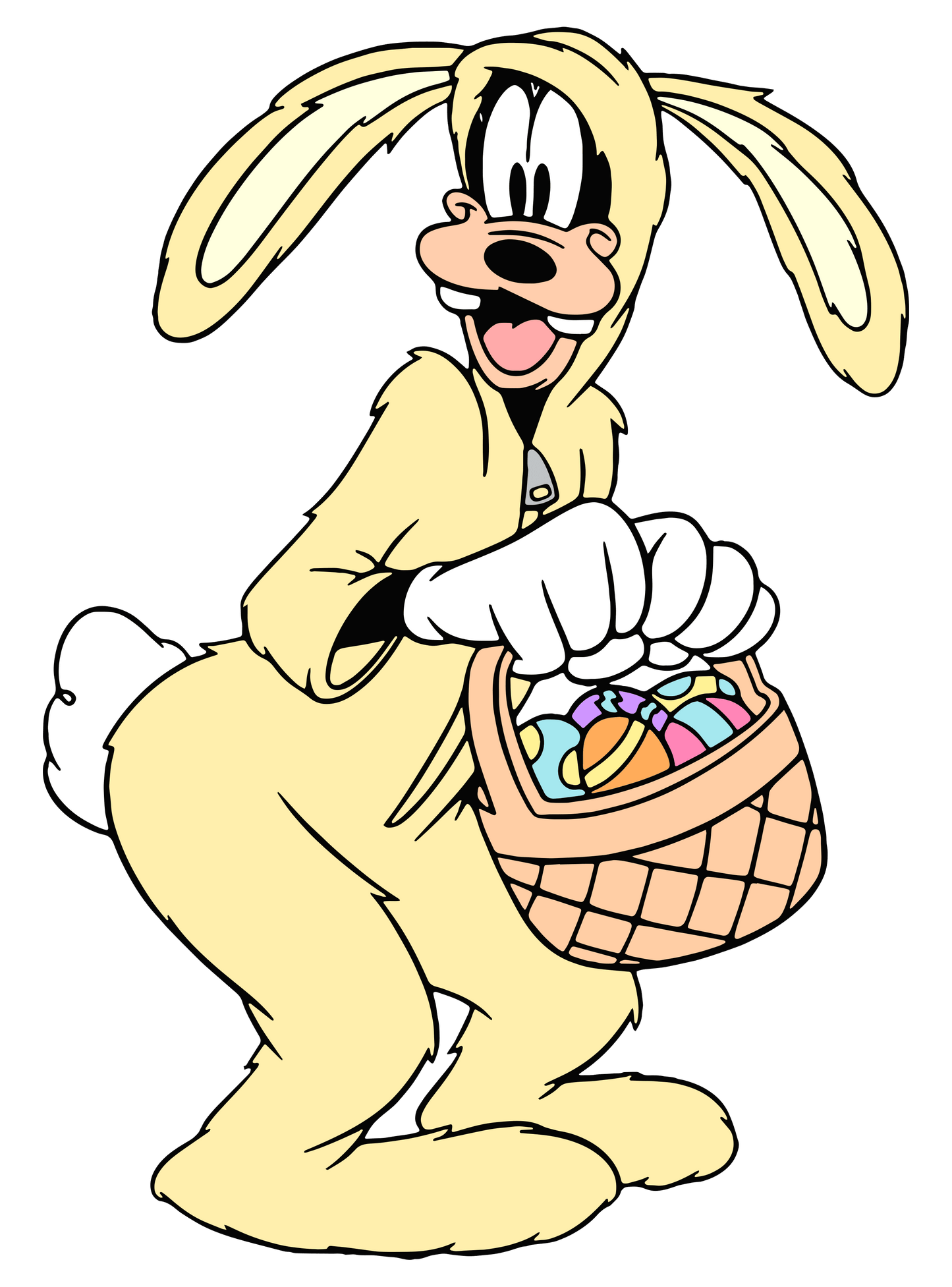 Goofy Easter Hunting Design - DTF Ready To Press