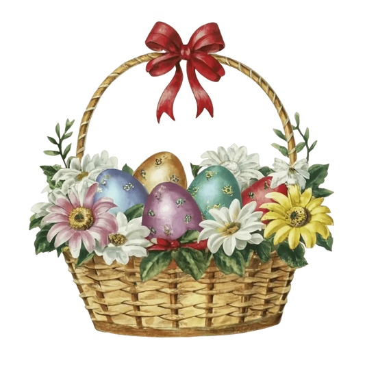 Easter Egg Hunt Party Design - DTF Ready To Press