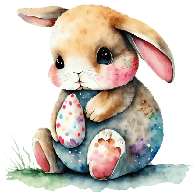 Easter Cute Bunny He Is Risen Design - DTF Ready To Press