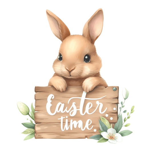 Easter Time Party Design - DTF Ready To Press