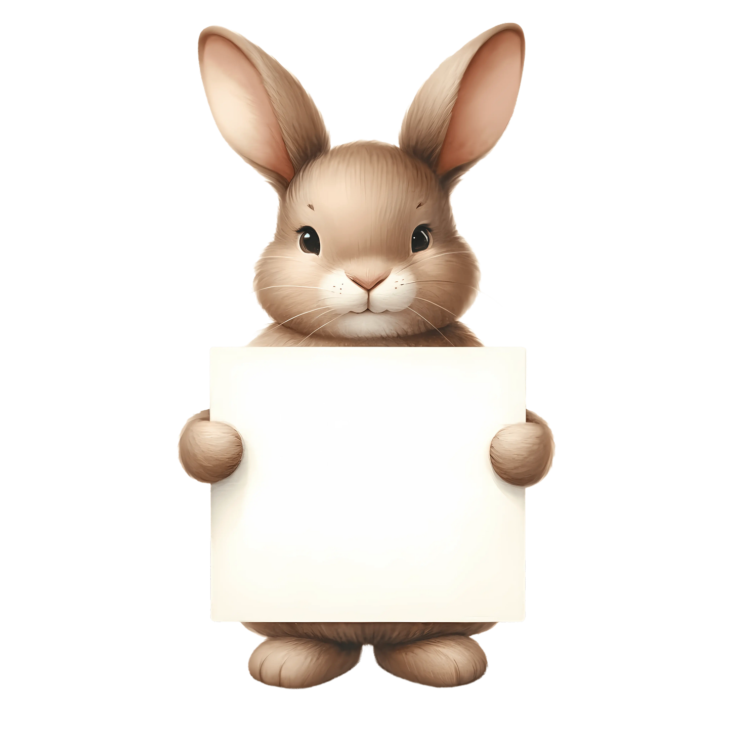 Easter Cute Rabbit Design - DTF Ready To Press