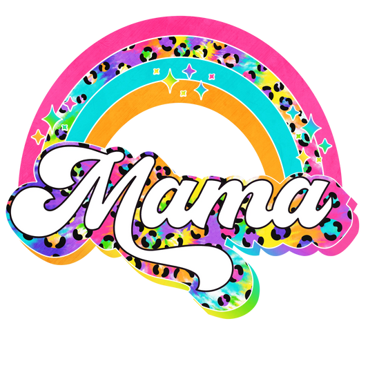 Colorful Mothers Day Design - DTF Ready To Press