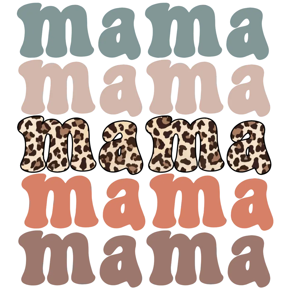 Mama Vibes Design - DTF Ready To Press