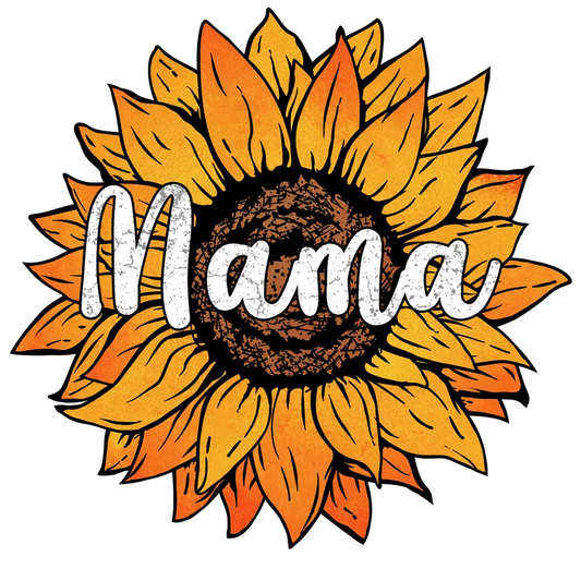 Sunflower Mama Design - DTF Ready To Press