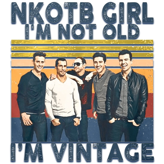 NKOTB Design - DTF Ready To Press