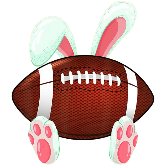 American Football Easter Design - DTF Ready To Press