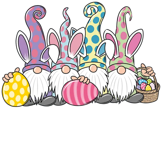 Easter Gnome Design - DTF Ready To Press
