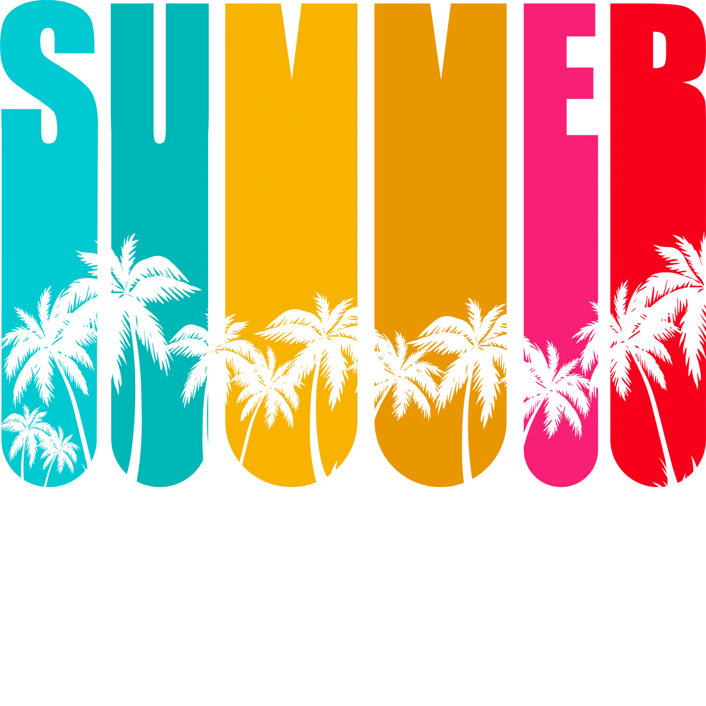 Cool Summer Design - DTF Ready To Press
