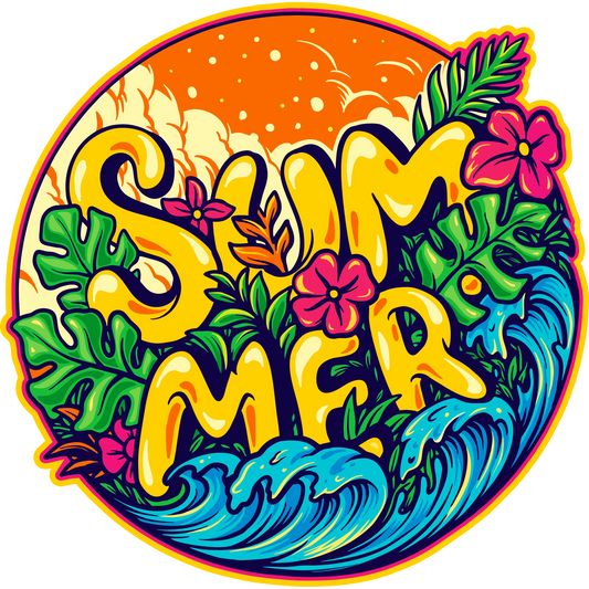 Summer Design - DTF Ready To Press