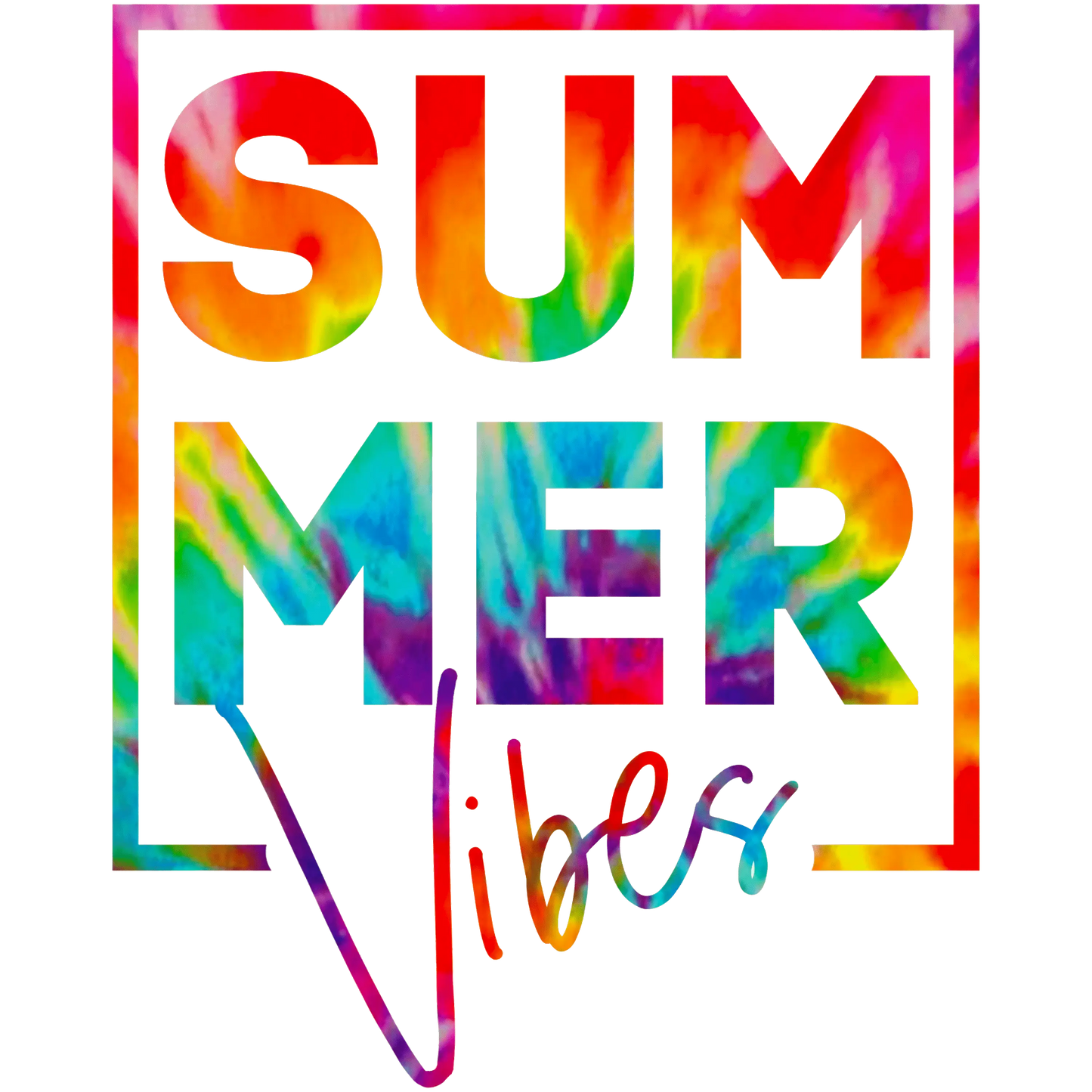 Summer Vibes Design - DTF Ready To Press