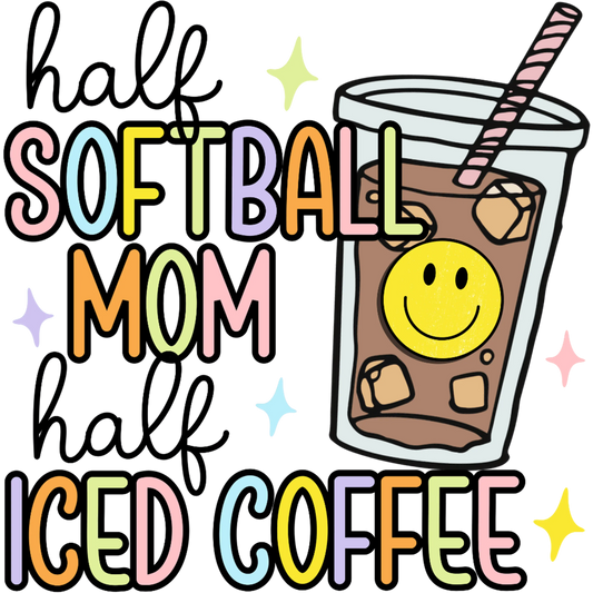 Softball Mom Design - DTF Ready To Press