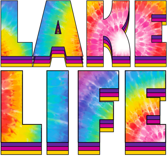 Lake Life Design - DTF Ready To Press