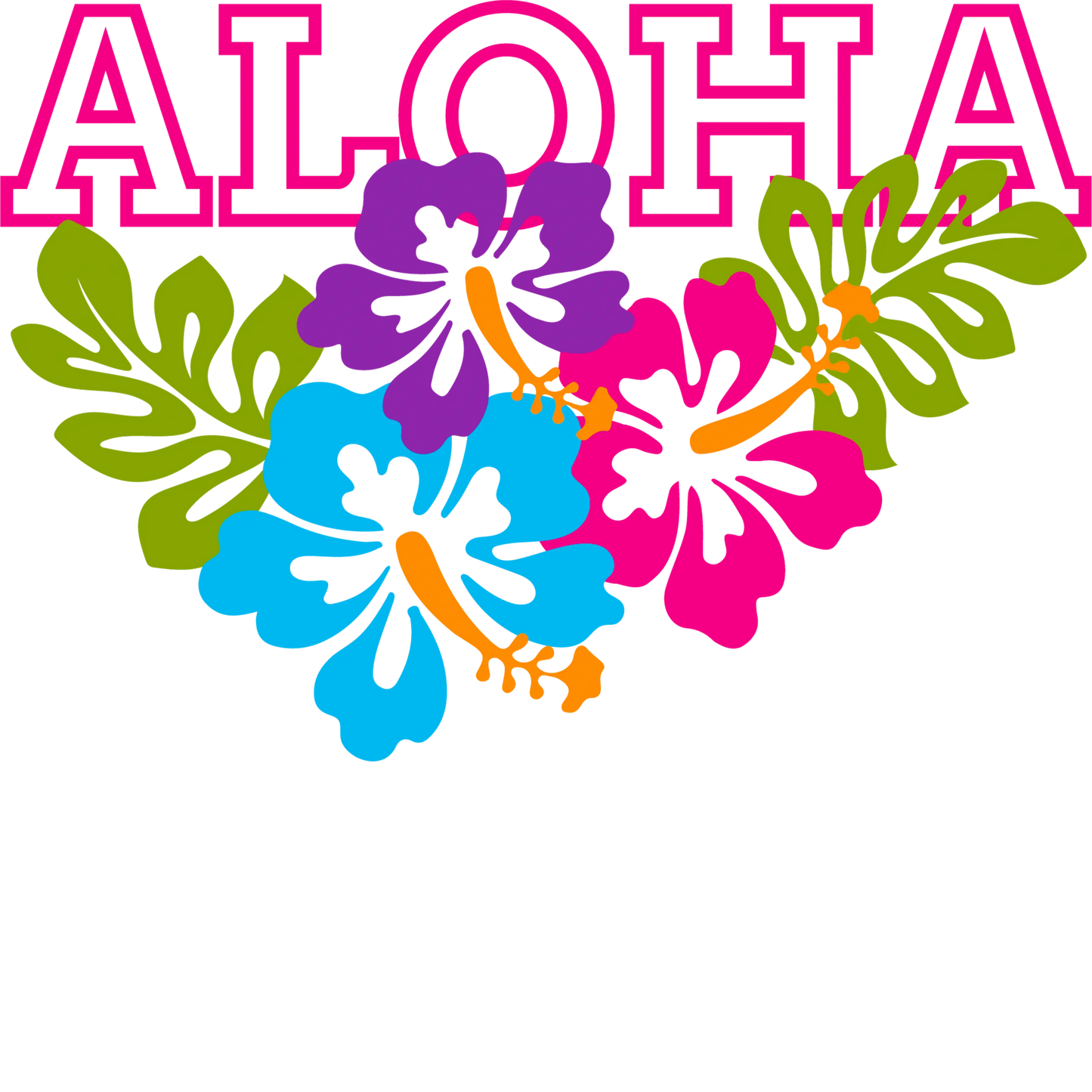 Aloha Design - DTF Ready To Press