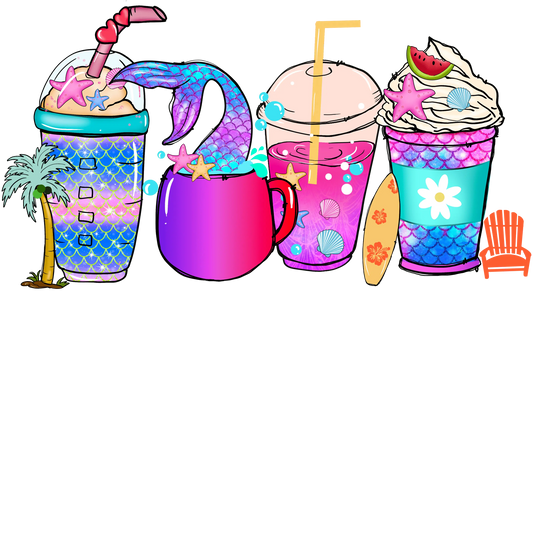 Cute Summer Design - DTF Ready To Press