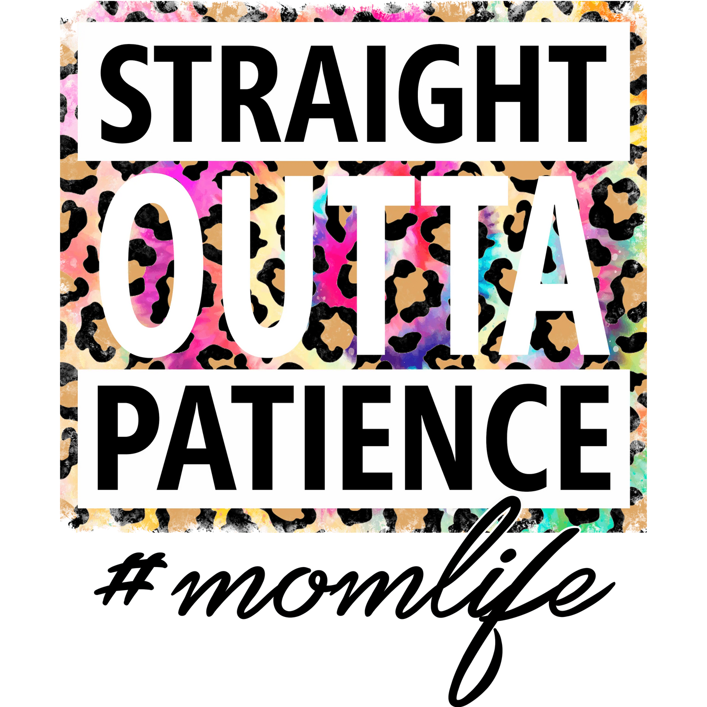 Cool Mom Life Design - DTF Ready To Press