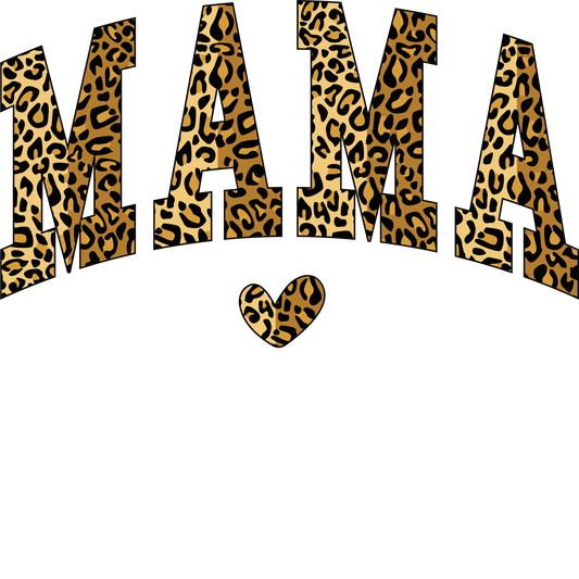 Leopard Mama Design - DTF Ready To Press