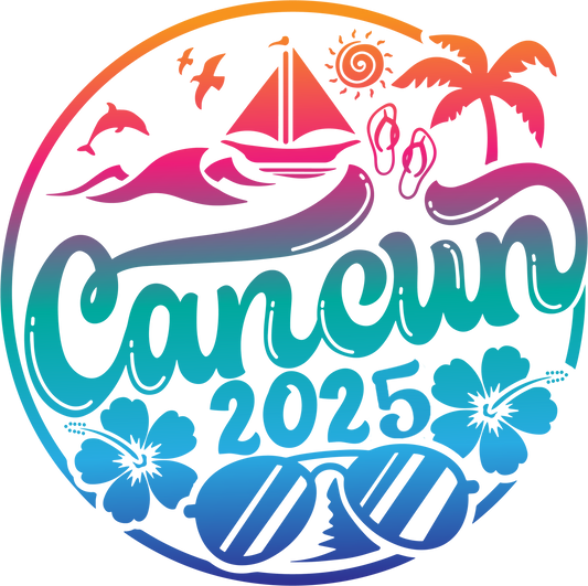 2025 Cancun Crew Design - DTF Ready To Press