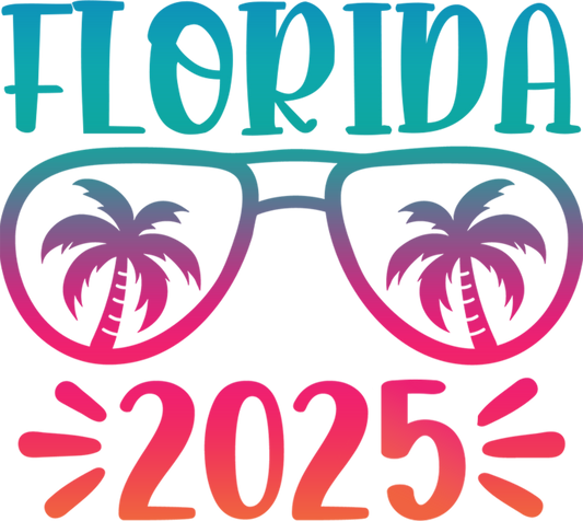 2025 Cool Florida Cruise Design - DTF Ready To Press