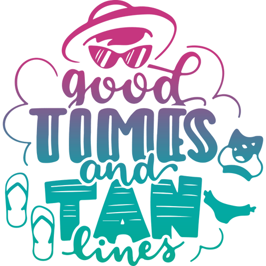Funny Summer Vibes Design - DTF Ready To Press