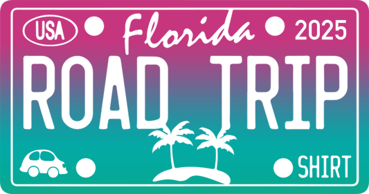 2025 Florida Road Trip Design - DTF Ready To Press