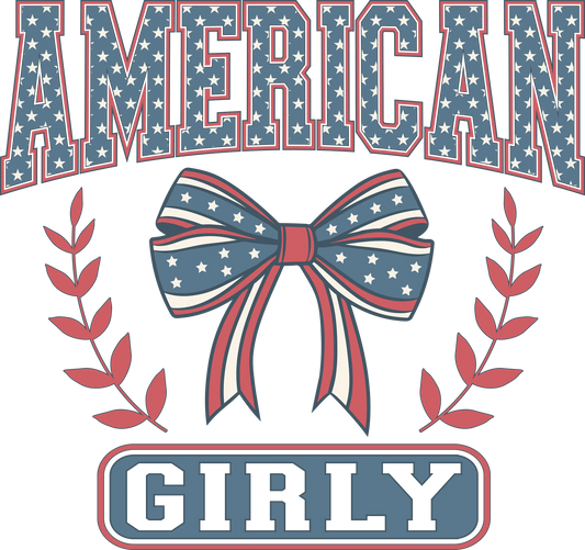 American Girl Design - DTF Ready To Press