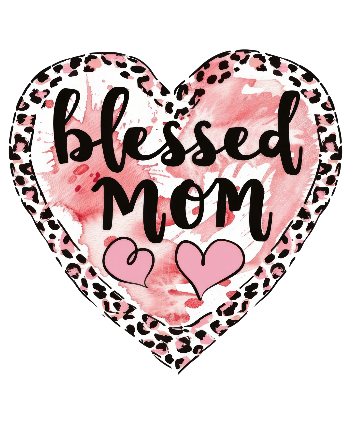 Blessed Mom Design - DTF Ready To Press