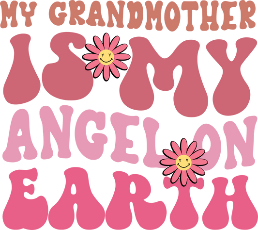 Cute Grandmother Design - DTF Ready To Press