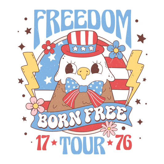 Freedom America Design - DTF Ready To Press