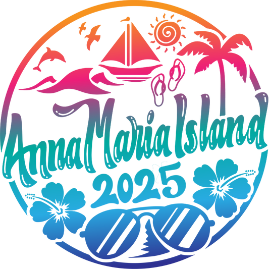 2025 Anna Maria Island Vacation Design - DTF Ready To Press