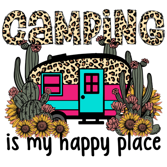 Summer Camp Design - DTF Ready To Press