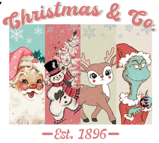 Christmas Co. Design - DTF Ready To Press