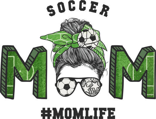 Soccer Mom Design - DTF Ready To Press