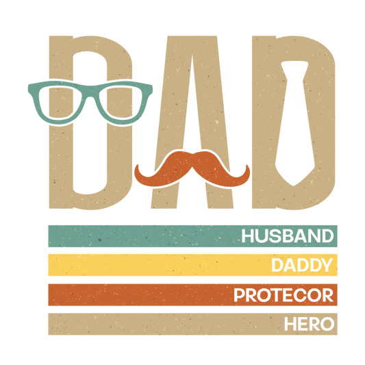 Dad Life Design - DTF Ready To Press