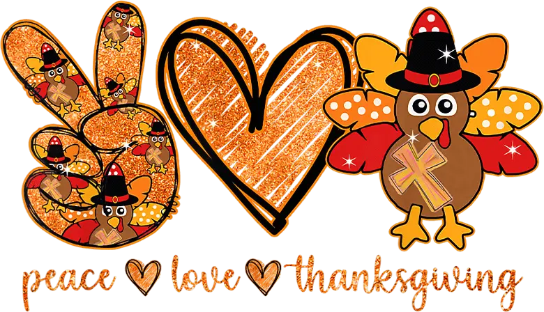 Thanksgiving Design - DTF Ready To Press