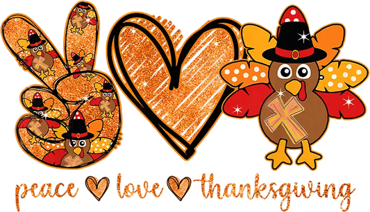 Thanksgiving Design - DTF Ready To Press